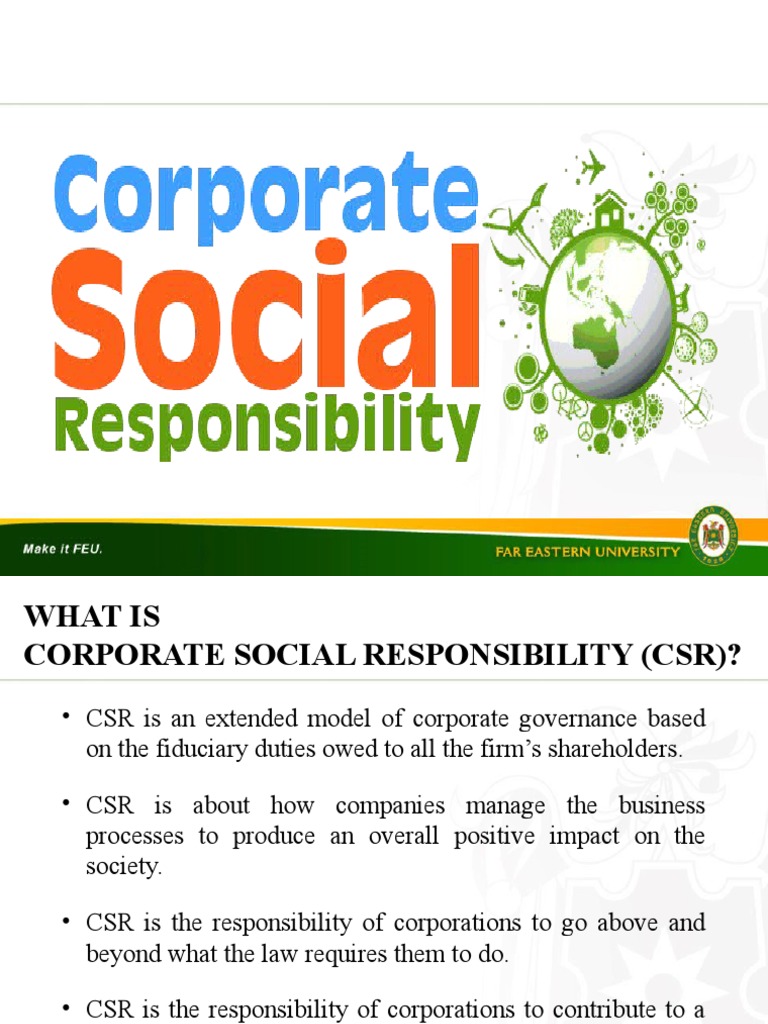 CSR-Report | PDF | Corporate Social Responsibility | Business Ethics