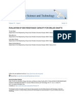 Evaluation of Side Resistance Capacity For Drilled Shafts