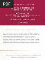 Nuevo Sistema de Conflicto Judicial