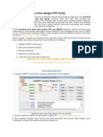 Membuat Form Input Data Dengan PHP MySQL