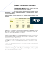 Obligaciones de Los Diferentes Actores Del Sistema de Riesgos Laborales