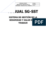 Guia Manual SG-SST para El Desarrollo de Elproyecto