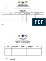 Judging Sheet