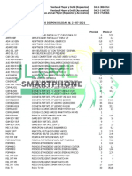 Listado Disponibilidad JL & ML Al 21-07-21