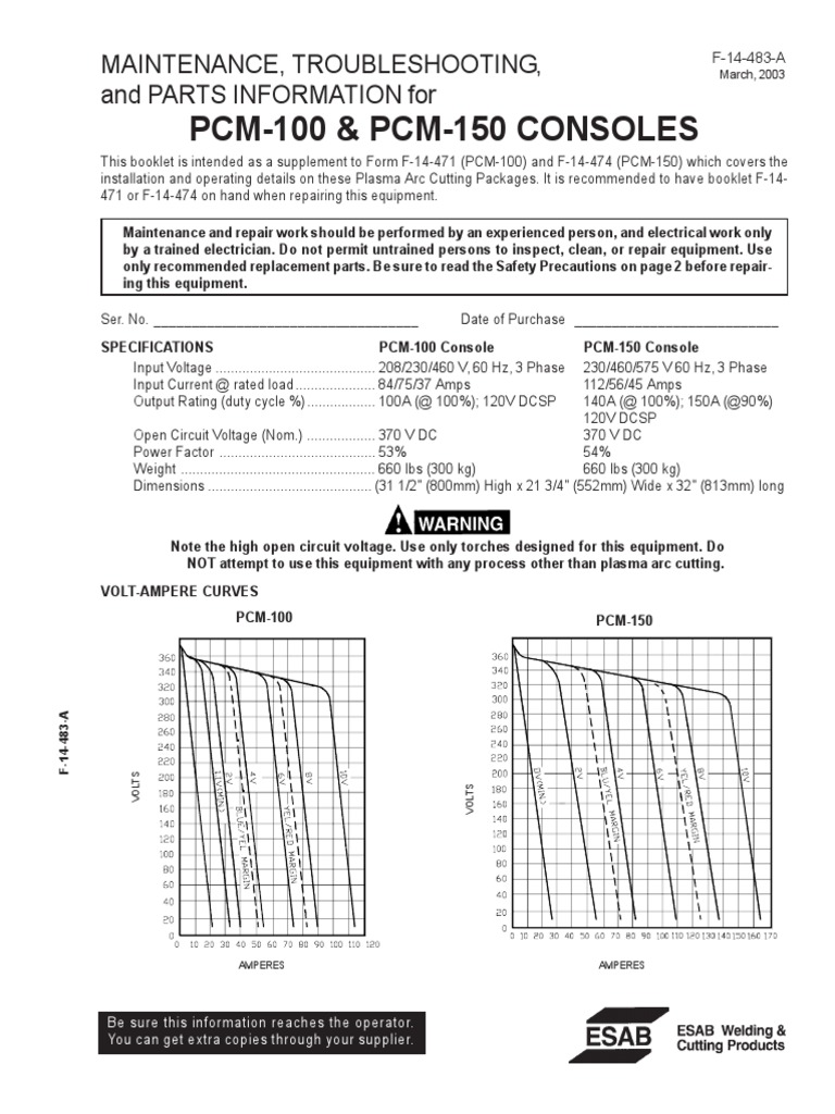 PCM-100 & PCM-150 Console Guide | PDF | Power (Physics) | Electrical ...