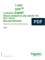 Quantum Con Ecostruxure™ Control Expert: Modulo Contatore Ad Alta Velocità 140 Ehc 105 00 Manuale Dell'Utente