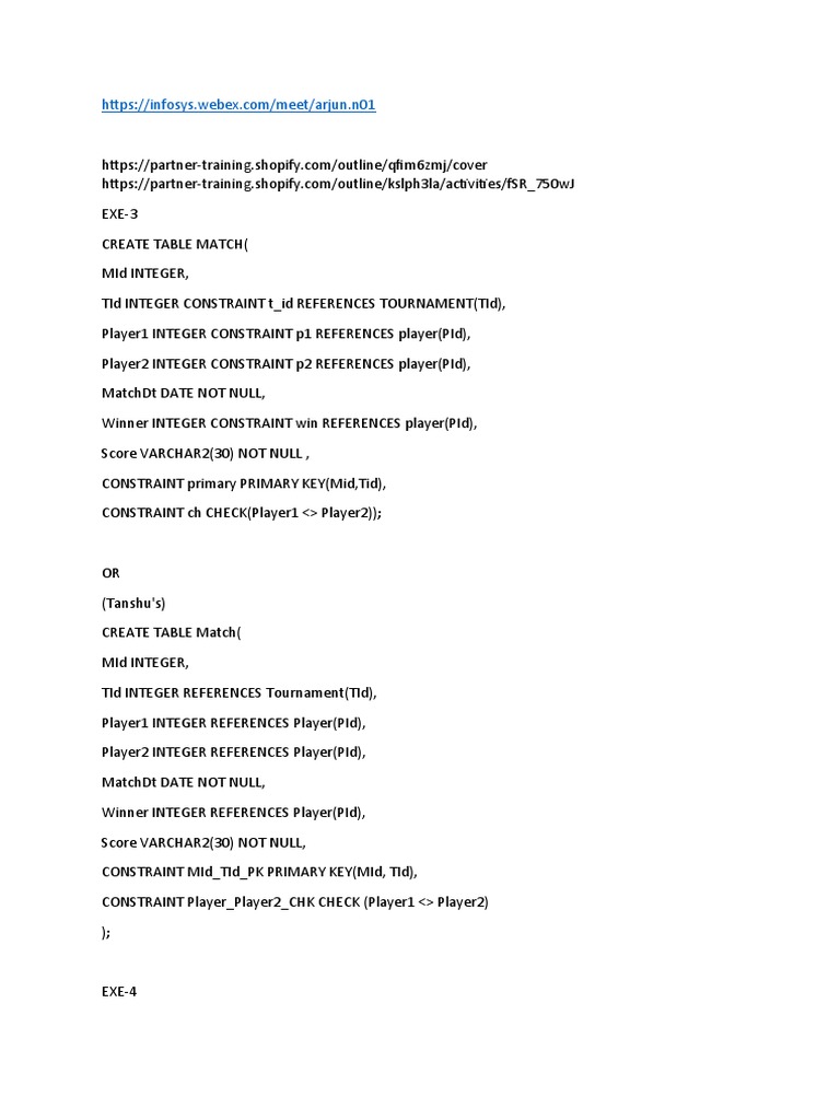 Deleting Sql Tables