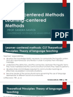 Learning Centered Methods