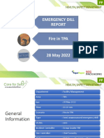 Emergency Drill Report 28 May 2022