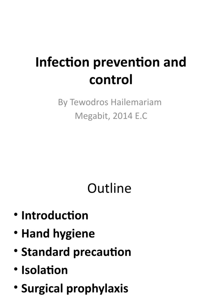 Infection Prevention and Control | PDF | Infection | Hospital Acquired ...