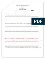 Pearl Diving Worksheet