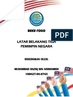 Buku Folio Muhammad Haziq