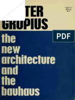 The New Architecture and the Bauhaus by Walter Gropius (Art eBook)