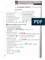 Fait - Le Passé Récent (Je Pratique, Exercices de Grammaire A1)