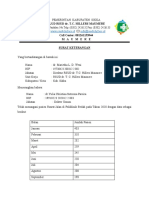 Surat Keterangan Rajal Poli 2020 RSUD