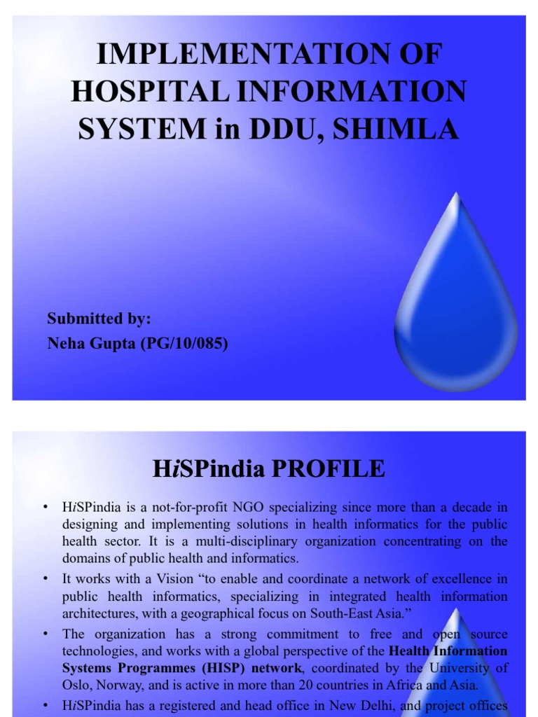 Implementation of HIS | PDF