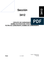 Sección 3412: Circuito de Carburante Bomba de Inyeccion, Inyector, Filtro de Carburante, Bomba de Carburante