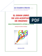 El Gran Libro de Los Acertijos de Ingenio - Solo Pensamiento Lateral (1, 2 y 3) (Color)