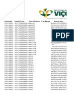 Formulário de Frequência Atualizada