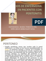 Cuidados de Enfermeria en Pacientes Con Peritonitis