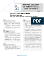 FGV 2022 TJ DFT Tecnico Judiciario Area Administrativa Prova