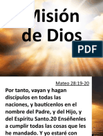 Mision de Dios