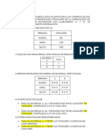 Planificación de La Compra (Ejemplo 01)