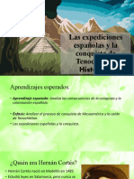 Las Expediciones Españolas y La Conquista de Tenochtitlan Historia 3