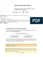 Przeamiany Energii Mechanicznej