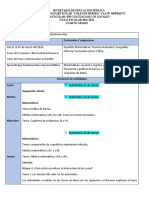 4° Español 21 Al 25 Marzo