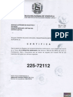 Acta Constitutiva Abraxas Consultores Xxi, C.A