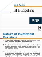 DR - Naushad Alam: Capital Budgeting