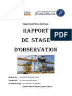 Rapport de Stage D'observation