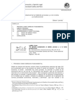 Derecho Fundamental Al Debido Proceso y A La Tutela Jurisdiccional