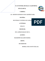 Ensayo - Inocuidad y Control de Calidad - Elizabeth Gallardo