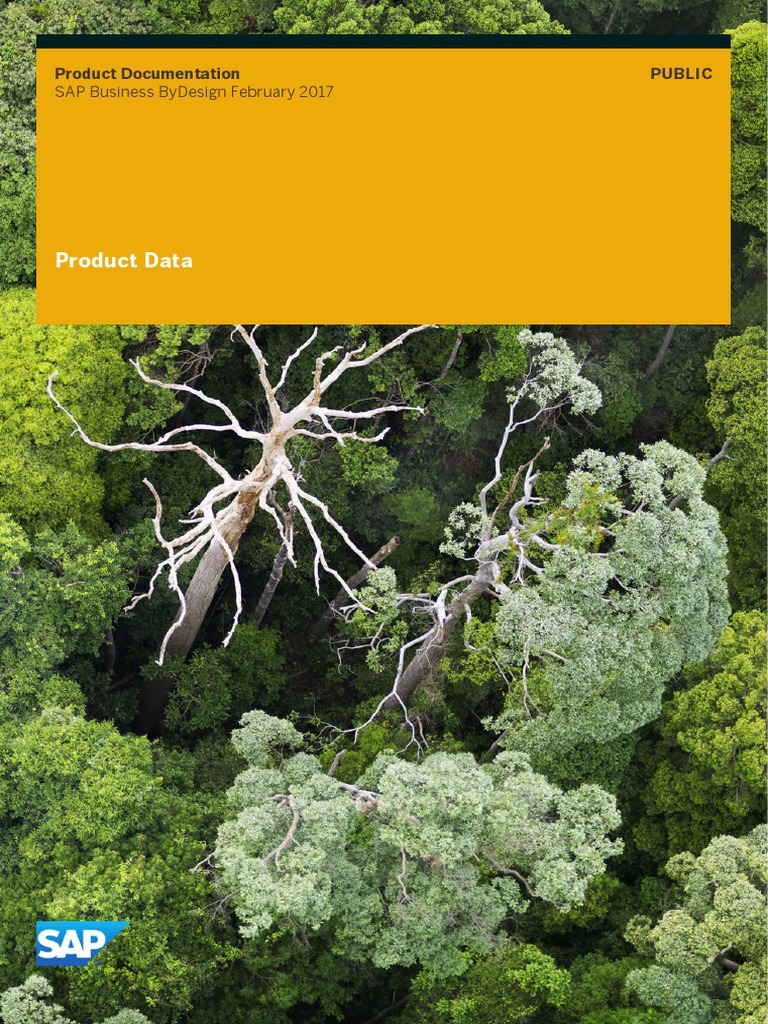Sap Bydesign 1702 Product Info Product Data | PDF | Taxes | Invoice