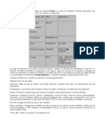 PDU, capas OSI y TCP/IP, protocolos