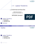 Laplace Transforms Explained for Solving Differential Equations (DEs