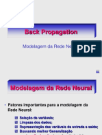 Back Propagation Modelagem