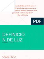 Cuando Un Individuo Protesta Ante El Rechazo de La Sociedad Por Reconocer Su Dignidad Como Ser Humano, Su Solo Acto de Protesta Le Confiere Dignidad.