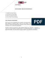 Comprensión y Redacción de Textos II Ciclo 2022-Marzo Semana 13, Semana 14 El Artículo de Opinión: Ejercicio de Transferencia Apellidos y Nombres