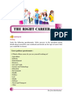 Unit 11 The Right Career