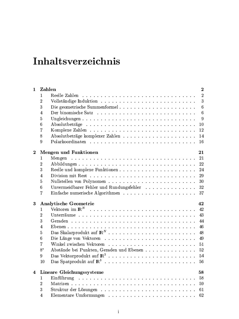 HM 1-3 Skript | PDF