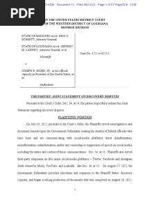In The United States District Court For The Western District of Louisiana Monroe Division