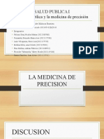 La medicina de precisión y sus beneficios para la salud pública