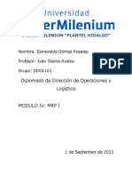 RELACIÓN ENTRE METODOLOGÍAS LOGÍSTICAS Y MRP