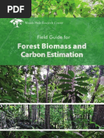 Field Guides - Forest Biomass and Carbon Estimation
