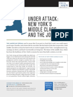 Under Attack: New York's Middle Class and The Jobs Crisis