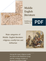 Middle English Literature