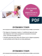 Diagnosis of Pregnancy